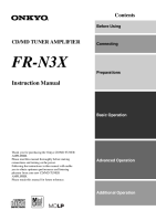 Onkyo-FRN-3-X-Owners-Manual