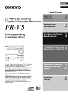 Onkyo-FRV-5-Owners-Manual