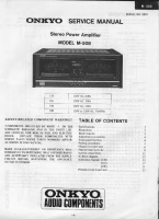 Onkyo-Integra-M-508-Service-Manual