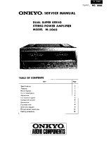 Onkyo-M-5060-Service-Manual