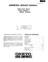 Onkyo-M-5099-Service-Manual 