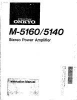 Onkyo-M-5160-Owners-Manual 