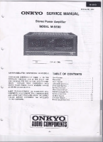 Onkyo-M-5590-Service-Manual