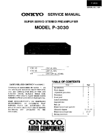 Onkyo-P-3030-Service-Manual 
