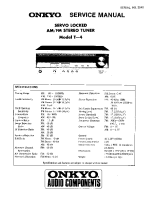 Onkyo-T-4-Service-Manual
