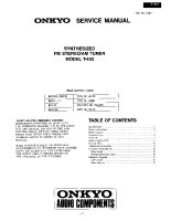 Onkyo-T-403-Service-Manual