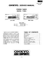 Onkyo-T-405-X-Service-Manual