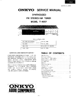 Onkyo-T-4057-Service-Manual