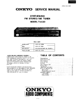 Onkyo-T-4120-Service-Manual