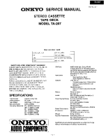 Onkyo-TA-207-Service-Manual 