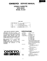 Onkyo-TA-2130-Service-Manual