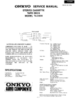 Onkyo-TA-2200-Service-Manual
