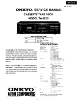 Onkyo-TA-6210-Service-Manual
