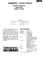 Onkyo-TAR-260-Service-Manual 