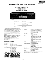 Onkyo-TAW-200-Service-Manual