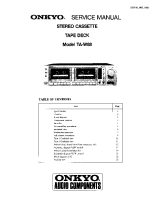 Onkyo-TAW-88-Service-Manual