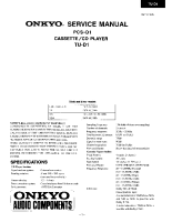Onkyo-TUD-1-Service-Manual