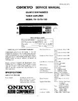 Onkyo-TX-15-Service-Manual