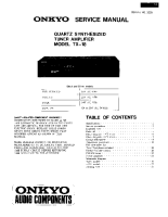 Onkyo-TX-18-Service-Manual