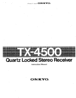 Onkyo-TX-4500-Owners-Manual