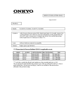Onkyo-TX-595-Service-Bulletin 