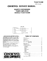 Onkyo-TX-84-Service-Manual 