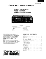 Onkyo-TX-840-Service-Manual