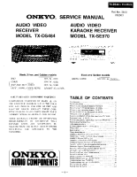Onkyo-TXDS-484-Service-Manual