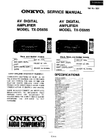 Onkyo-TXDS-656-Service-Manual