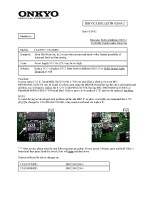 Onkyo-TXDS-898-Service-Bulletin 