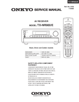 Onkyo-TXNR-900-Service-Manual