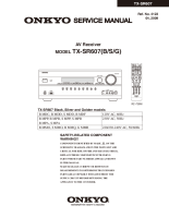 Onkyo-TXSR-607-Service-Manual 