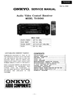 Onkyo-TXSV-343-Service-Manual 