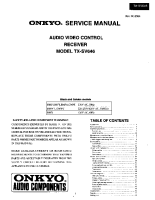 Onkyo-TXSV-646-Service-Manual