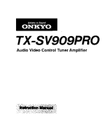 Onkyo-TXSV-909-PRO-Service-Manual