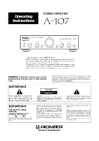 Pioneer-A-107-Owners-Manual-5