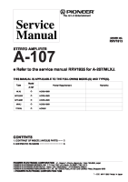 Pioneer-A-107-Service-Manual 