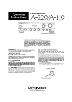 Pioneer-A-119-Owners-Manual