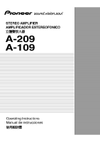 Pioneer-A-209-Owners-Manual 