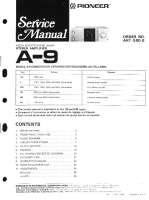 Pioneer-A-9-Service-Manual