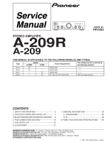 Pioneer-A209-A209R-Service-Manual