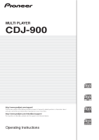 Pioneer-CDJ-900-Owners-Manual
