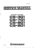 Pioneer-CS-301-CS-701-CS-801-CS-901-Service-Manual 