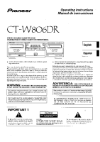 Pioneer-CT-W806DR-Owners-Manual 