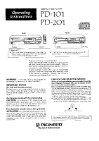 Pioneer-PD-101-Owners-Manual 
