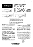 Pioneer-PD-5700-Owners-Manual