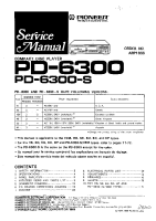 Pioneer-PD-6300S-Service-Manual