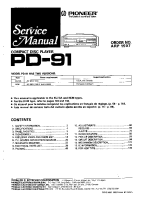 Pioneer-PD-91-Service-Manual
