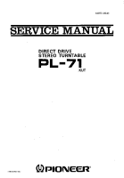 Pioneer-PL-71-Service-Manual 