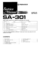 Pioneer-SA-301-Service-Manual